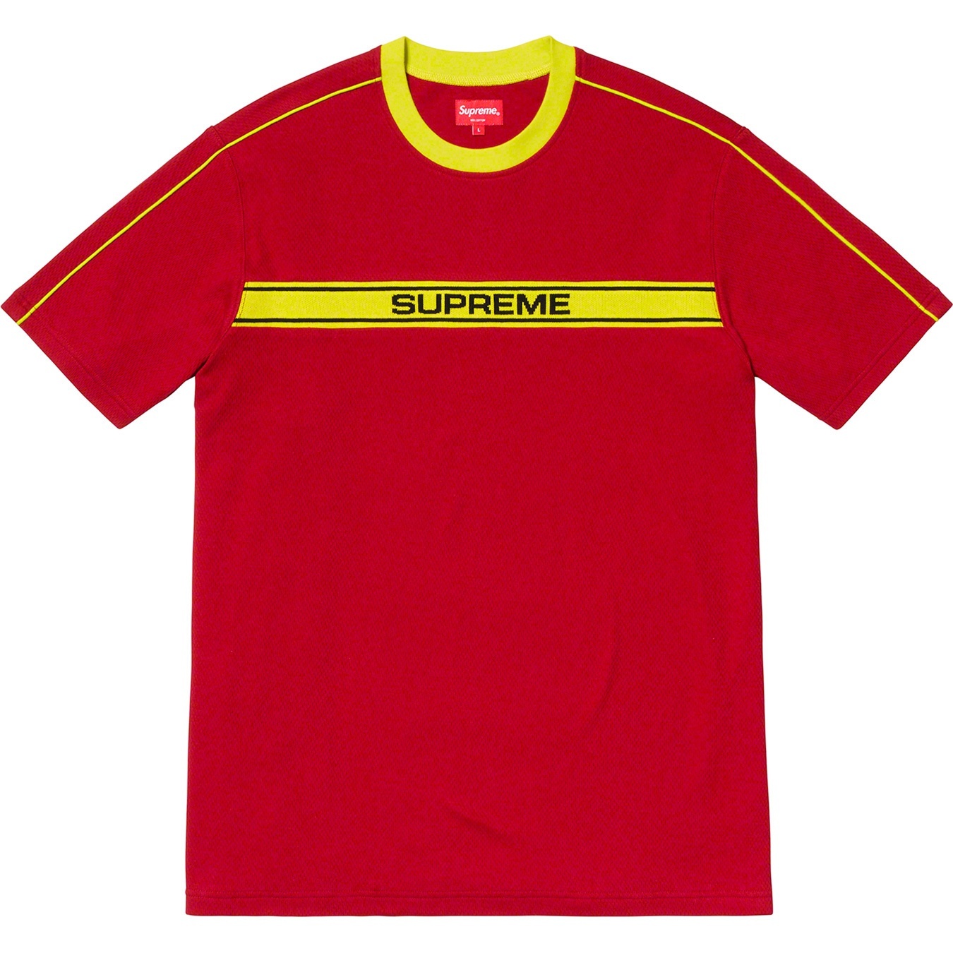 Chest Stripe Logo S/S Top view 5